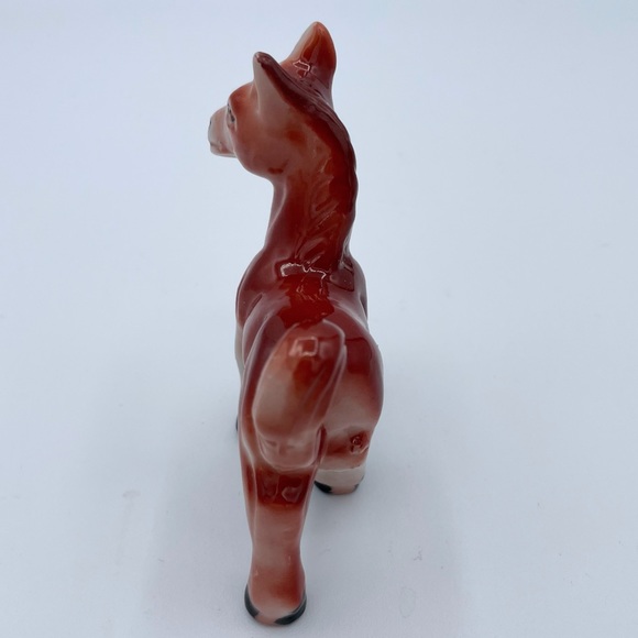Sweet 🐴 Little Smiling Vintage Pony Horse Figurine Made in Japan Porcelain - Picture 6 of 16